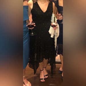 Kensie flower appliqué dress